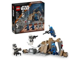 Klocki konstrukcyjne Star Wars Zasadzka na Mandalorze™ — zestaw bitewny Lego (75373)