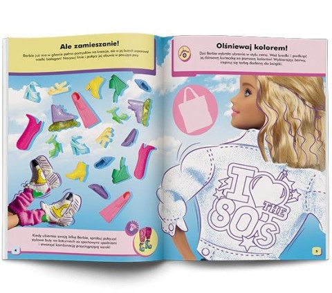 Książeczka edukacyjna Barbie™. Zabawa modą! Ameet (fla 1101) Książeczka edukacyjna Barbie™. Zabawa modą! Ameet (fla 1101)