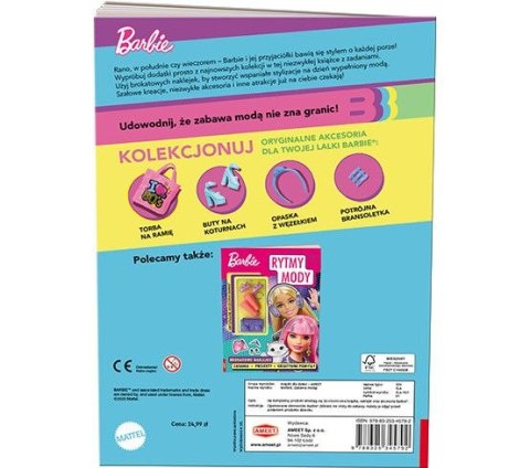 Książeczka edukacyjna Barbie™. Zabawa modą! Ameet (fla 1101) Książeczka edukacyjna Barbie™. Zabawa modą! Ameet (fla 1101)