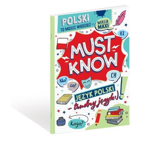 Książeczka edukacyjna Książka A4 MUST KNOW j.pol Henry (9788396980960) Książeczka edukacyjna Książka A4 MUST KNOW j.pol Henry (9788396980960)