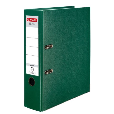 Segregator dźwigniowy Q. file Standard 0011167434 A4 80mm zielony Herlitz (300003086) Segregator dźwigniowy Q. file Standard 0011167434 A4 80mm zielony Herlitz (300003086)