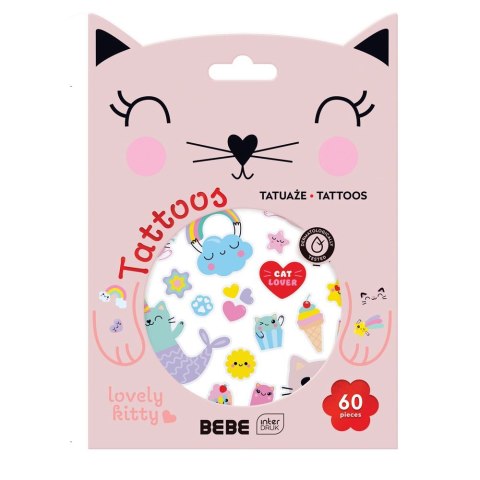 Tatuaż BEBE FRIENDS 50 szt Bebe Tatuaż BEBE FRIENDS 50 szt Bebe