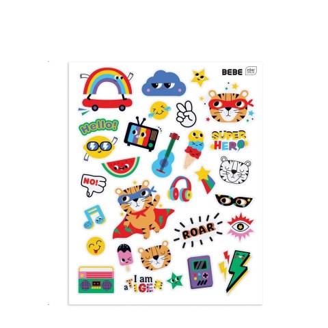 Tatuaż BEBE FRIENDS 50 szt Bebe Tatuaż BEBE FRIENDS 50 szt Bebe