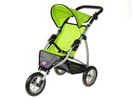 Wózek biegowy, trójkołowy, regulowana rączka, z koszem i daszkiem Adar (565753)