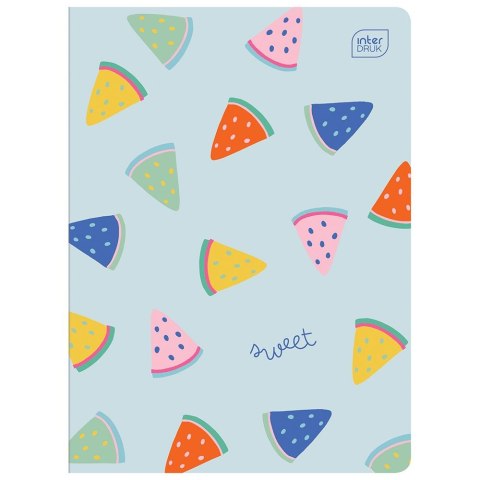 Zeszyt SWEET A5 32k. 70g krata Interdruk