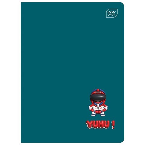 Zeszyt yuhu A5 32k. 70g krata Interdruk