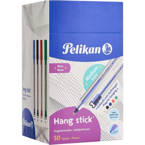 Długopis Hang Stick K86 niebieski 1,0mm Pelikan (400197414) Długopis Hang Stick K86 niebieski 1,0mm Pelikan (400197414)