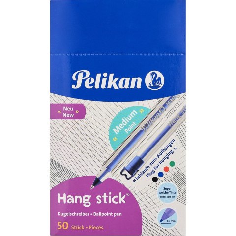 Długopis Hang Stick K86 niebieski 1,0mm Pelikan (400197414) Długopis Hang Stick K86 niebieski 1,0mm Pelikan (400197414)