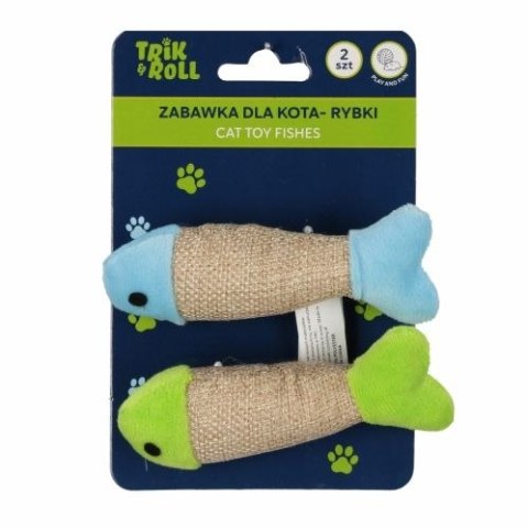 Gadżet Rybki 2szt dla kota Trik Roll (560726) Gadżet Rybki 2szt dla kota Trik Roll (560726)