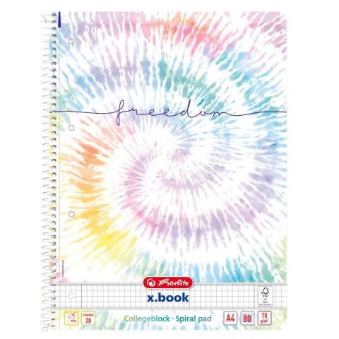 Kołobrulion New Batik Freedom 50044115 A4 80k. krata Herlitz (400173296) Kołobrulion New Batik Freedom 50044115 A4 80k. krata Herlitz (400173296)