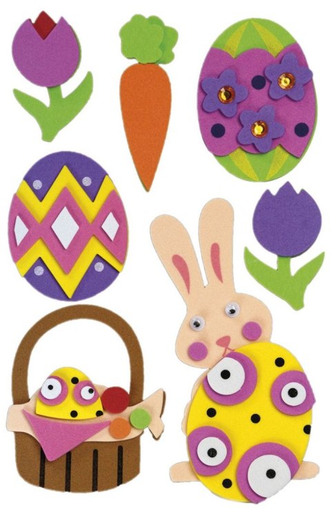 Naklejka (nalepka) Craft-Fun Series Wielkanoc Titanum (NCR025)