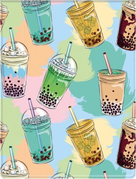 Okładka na dokumenty Pionowa BUBBLE TEA Biurfol (OD-21-37)
