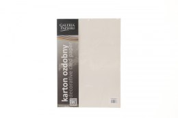 Papier ozdobny (wizytówkowy) lratka kremowy A4 kremowy 220g Galeria Papieru (201632)