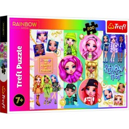 Puzzle Przyjaźń Rainbow High 200 el. Trefl (13289)