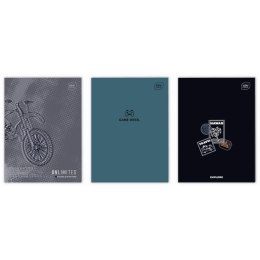 Zeszyt BOYS mix A4 60k. 70g krata Interdruk (ZEA460#)