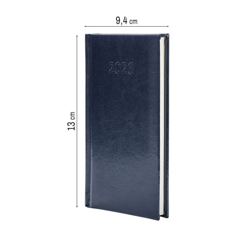 Kalendarz książkowy (terminarz) SLIM 3/4 B6 Press (tygodniowy) Kalendarz książkowy (terminarz) SLIM 3/4 B6 Press (tygodniowy)