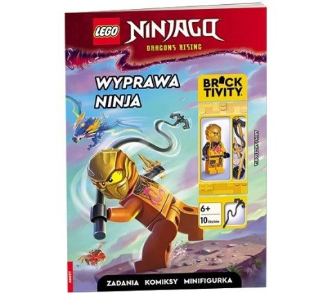 Książeczka edukacyjna LEGO® NINJAGO®. Wyprawa ninja Ameet (LNC 6738) Książeczka edukacyjna LEGO® NINJAGO®. Wyprawa ninja Ameet (LNC 6738)