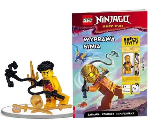 Książeczka edukacyjna LEGO® NINJAGO®. Wyprawa ninja Ameet (LNC 6738) Książeczka edukacyjna LEGO® NINJAGO®. Wyprawa ninja Ameet (LNC 6738)