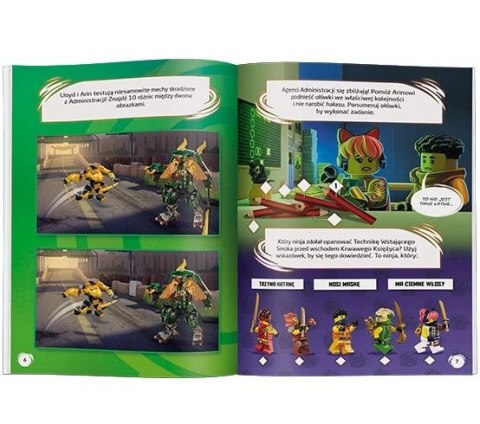 Książeczka edukacyjna LEGO® NINJAGO®. Wyprawa ninja Ameet (LNC 6738) Książeczka edukacyjna LEGO® NINJAGO®. Wyprawa ninja Ameet (LNC 6738)