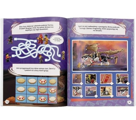 Książeczka edukacyjna LEGO® NINJAGO®. Wyprawa ninja Ameet (LNC 6738) Książeczka edukacyjna LEGO® NINJAGO®. Wyprawa ninja Ameet (LNC 6738)