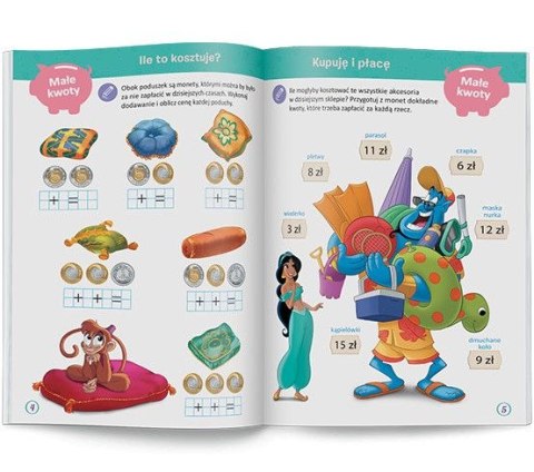 Książka dla dzieci Disney Uczy. Monety i banknoty. Disney Księżniczka Ameet (UPZ 9304) Książka dla dzieci Disney Uczy. Monety i banknoty. Disney Księżniczka Ameet (UPZ 9304)