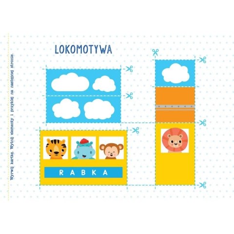 Książka dla dzieci Wycinanki z nożyczkami. Krokodylek ciach, ciach! Książka dla dzieci Wycinanki z nożyczkami. Krokodylek ciach, ciach!