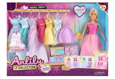 Lalka Anlily z sukienkami Lean (24485)