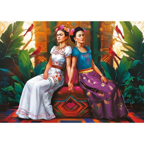 Puzzle Premium Plus Frida Kahlo: Dwa oblicza 1000 el. Trefl (12095)