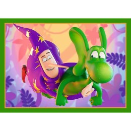 Puzzle Świat Smoka Diplodoka 4w1 el. Trefl (34663)