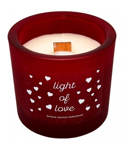 Świeczka ozdobna Love 180g Pavoncella