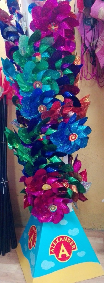 Wiatrak hologramowy Alexander (5906018004373)