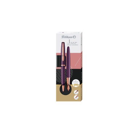 Zestaw piśmienniczy Jazz Noble Elegance Viola pióro+długopis Pelikan (400198411) Zestaw piśmienniczy Jazz Noble Elegance Viola pióro+długopis Pelikan (400198411)