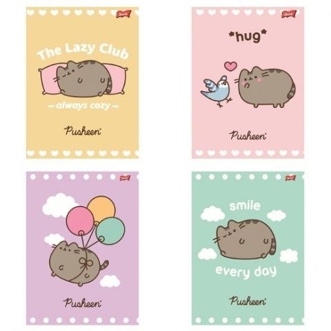 Zeszyt Pusheen A5 32k. 70g linia Unipap