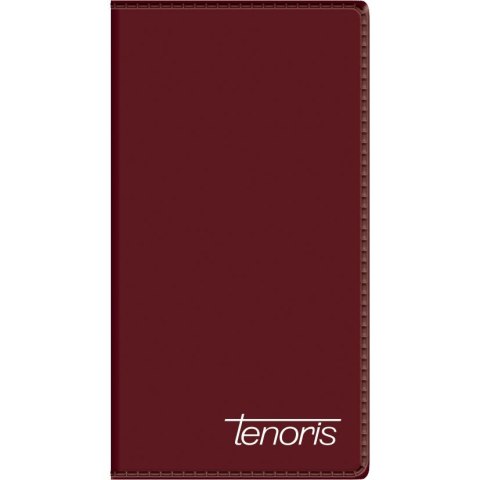 Kalendarz książkowy (terminarz) TENOROS 102mm x 193mm Wydawnictwo Telegraph (N2)