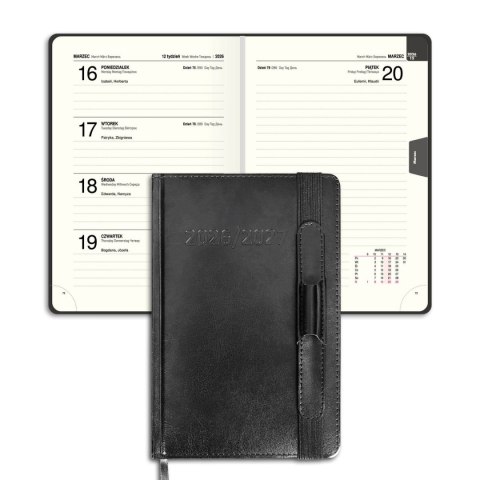 Kalendarz książkowy (terminarz) dwuletni A5 Press