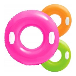 Koło do pływania duże z uchwytami 76 cm Intex (59258)