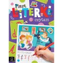Książka dla dzieci Piszę literki i czytam Aksjomat Książka dla dzieci Piszę literki i czytam Aksjomat