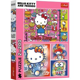 Puzzle Hello Kitty 2x200 el. Trefl (13336)