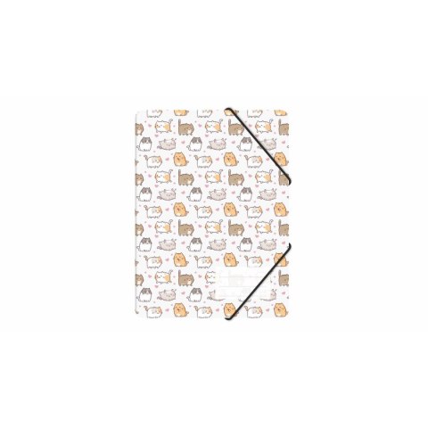 Teczka plastikowa na gumkę KITTENS A4 mix Biurfol (TGN-A4-35)