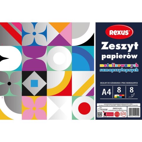 Zeszyt papierów kolorowych metalizowanych A4 Beniamin (2129) Zeszyt papierów kolorowych metalizowanych A4 Beniamin (2129)
