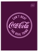 Zeszyt tematyczny COCA COLA HYBRID A6 32k. 70g krata Interdruk (do słówek)