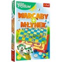 Gra strategiczna Rodzina Treflików 2w1 Warcaby/Młynek WARCABY/MŁYNEK Trefl (01920)