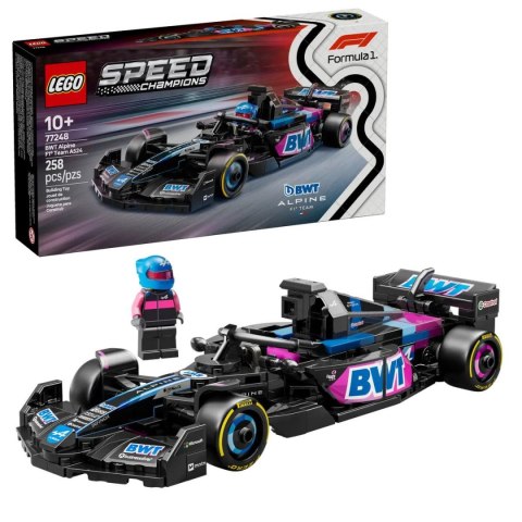 Klocki konstrukcyjne Speed Champions Bolid F1® BWT Alpine Team A524 Lego (77248) Klocki konstrukcyjne Speed Champions Bolid F1® BWT Alpine Team A524 Lego (77248)