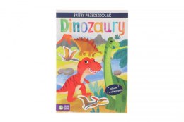 Książeczka edukacyjna Bystry maluszek.Album z naklejkami. Dinozaury Zielona Sowa
