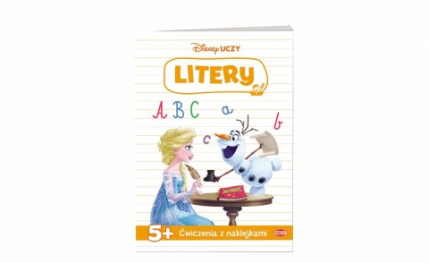 Książka dla dzieci Disney Uczy. Kraina lodu. Litery. Ćwiczenia z naklejkami Ameet (UDN 9303) Książka dla dzieci Disney Uczy. Kraina lodu. Litery. Ćwiczenia z naklejkami Ameet (UDN 9303)