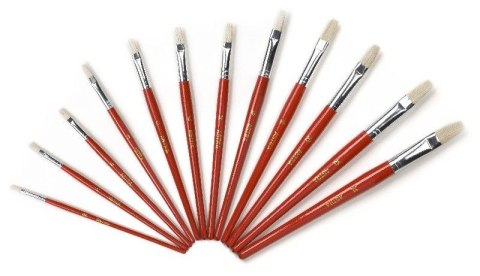 Pędzel szkolny płaski nr 16 Astra (315107008)