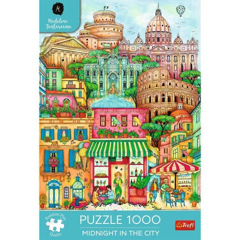 Puzzle premium plus O północy w Rzymie 1000 el. Trefl (12072)