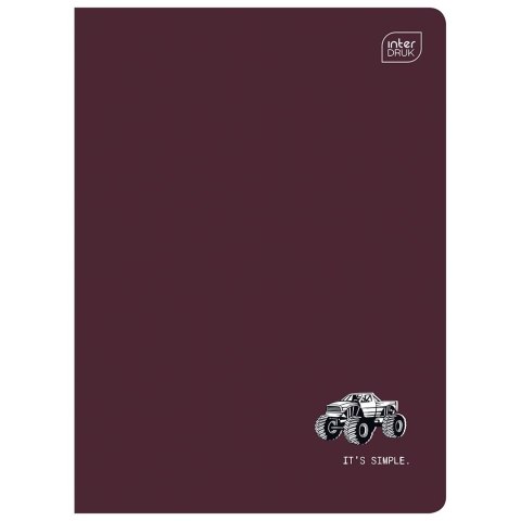 Zeszyt 70 SIMPLE A5 16k. 70g krata Interdruk