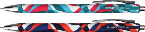 Długopis olejowy Fashion K38 wkład niebieski 0,7mm Vinson