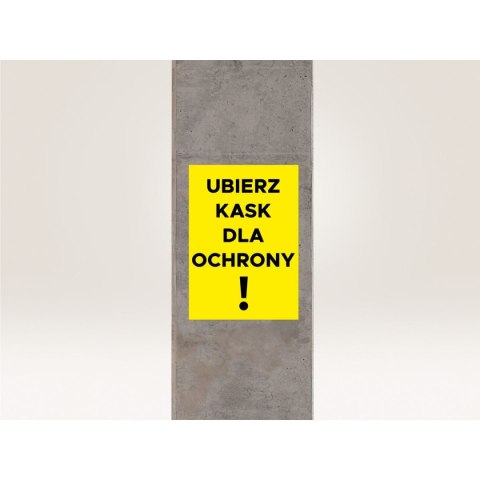 Etykieta samoprzylepna A4 żółty